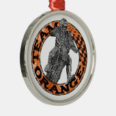 Schmutz-Rennläufer Ornament Aus Metall (Rechts)