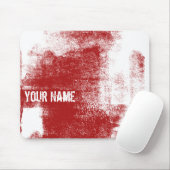 Schmutz-Rot-Farbe Mousepad (Mit Mouse)