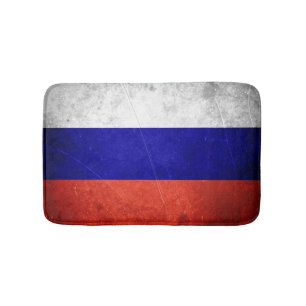 Schmutz-Russe-Flagge Badematte