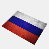 Schmutz-Russe-Flagge Fußmatte (Schrägansicht)