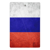 Schmutz-Russe-Flagge Mini Klemmbrett (Rückseite)