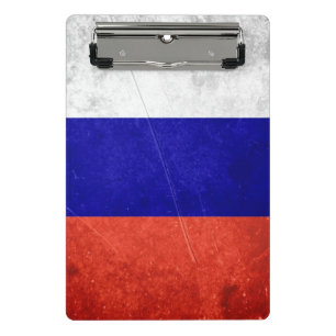 Schmutz-Russe-Flagge Mini Klemmbrett