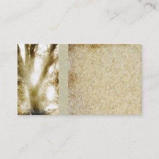Schmutz, rustikale, natürliche Baum-Visitenkarten Visitenkarte