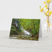 Schmutz-Schlucht-Gruß-Karte Karte (Gelbe Blume)