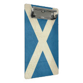 Schmutz-schottische Flaggen-Illustration Mini Klemmbrett (Schrägansicht)