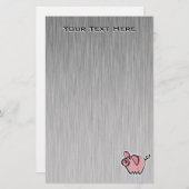 Schmutz-Schwein Briefpapier (Vorne/Hinten)