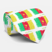 Schmutz-Senegal-Flagge Krawatte (Gerollt)