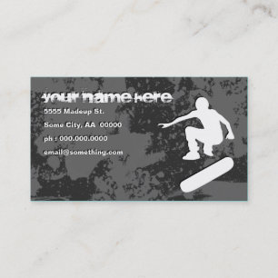 Schmutz Skateboarding Visitenkarte