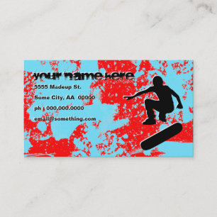 Schmutz Skateboarding Visitenkarte