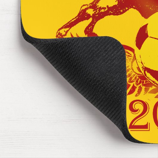 Schmutz Spanien 2010 rasendes Stier Toro mousepad (Ecke)