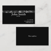 Schmutz-Stahl-Visitenkarte Visitenkarte (Vorne/Hinten)