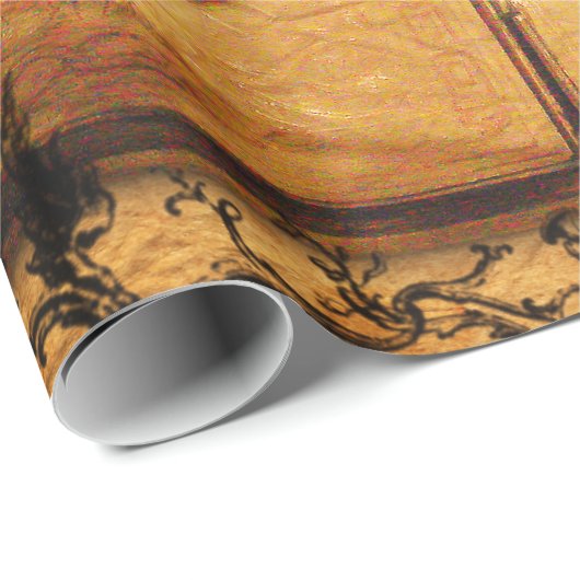 Schmutz Steampunk Gänge Geschenkpapier (Rolleneckpunkt)