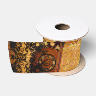 Schmutz Steampunk Gänge Satinband