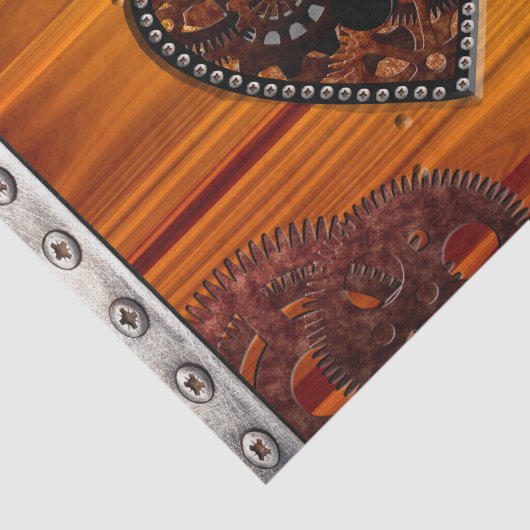 Schmutz Steampunk stoppt ab und übersetzt Seidenpapier (Ausschnitt)