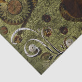 Schmutz Steampunk Uhren und Gänge Seidenpapier (Ausschnitt)