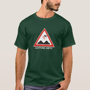 SCHMUTZ-T - SHIRT BMX FREISTIL-ACHTUNG