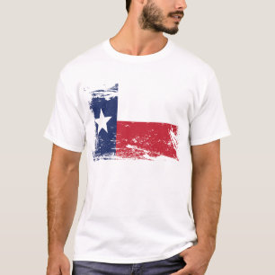 Schmutz-Texas-Flagge T-Shirt