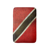 Schmutz-Trinidad und Tobago-Flagge Badematte (Vorderseite Vertikal)