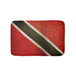 Schmutz-Trinidad und Tobago-Flagge Badematte