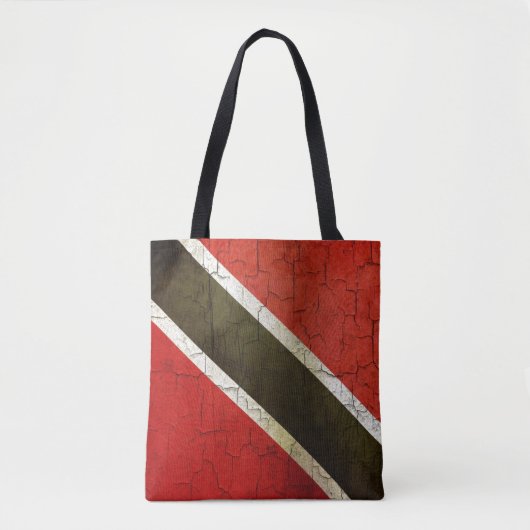 Schmutz-Trinidad und Tobago-Flagge Tasche (Vorderseite)