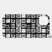 Schmutz-Typografie Bronx New York | Case-Mate iPhone Hülle (Rückseite (Horizontal))