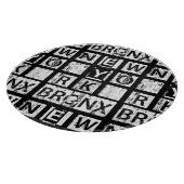 Schmutz-Typografie Bronx New York | Schneidebrett (Ecke)