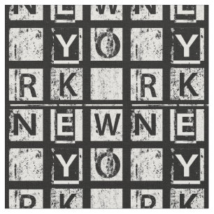Schmutz-Typografie Bronx New York Stoff