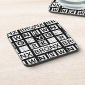 Schmutz-Typografie Bronx New York | Untersetzer (Linke Seite)