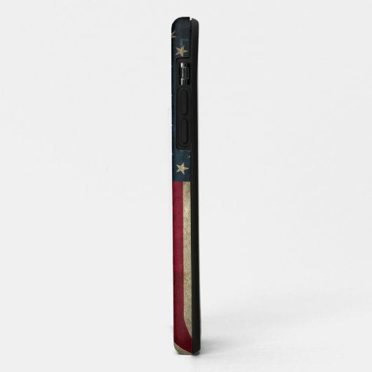 Schmutz US-Flagge Case-Mate iPhone Hülle (Hinten/Links)