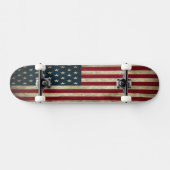 Schmutz USA-Flaggen-Skateboardplattform Skateboard (Horizontal)