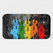 Schmutz-Violinen iPhone 5 Fall Case-Mate iPhone Hülle (Rückseite (Horizontal))