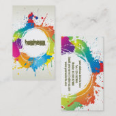 Schmutz-Visitenkarte Visitenkarte (Vorne/Hinten)