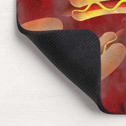 Schmutz-Würstchen Mousepad (Ecke)