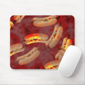 Schmutz-Würstchen Mousepad (Mit Mouse)