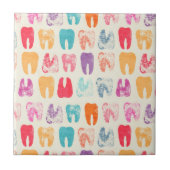 Schmutz-Zahn-Muster Fliese (Vorderseite)