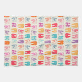 Schmutz-Zahn-Muster Geschirrtuch (Horizontal)