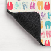 Schmutz-Zahn-Muster Mousepad (Ecke)