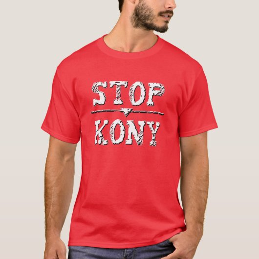 Schmutz-Zerfall HALT KONY T-Shirt (Vorderseite)