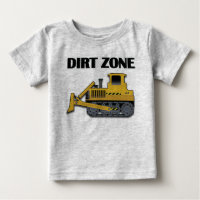 Schmutz-Zone (Planierraupe) - Baby-feines Jersey-T