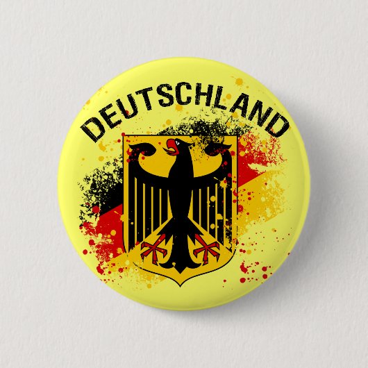 Schmutzart Deutschland - Deutschland-Entwurf Button (Vorderseite)