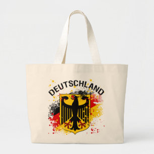 Schmutzart Deutschland - Deutschland-Entwurf Jumbo Stoffbeutel