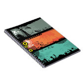 Schmutzfahnenillustration 2 notizblock (Rechte Seite)