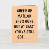 Schmutzfänger Karte (Vorderseite)