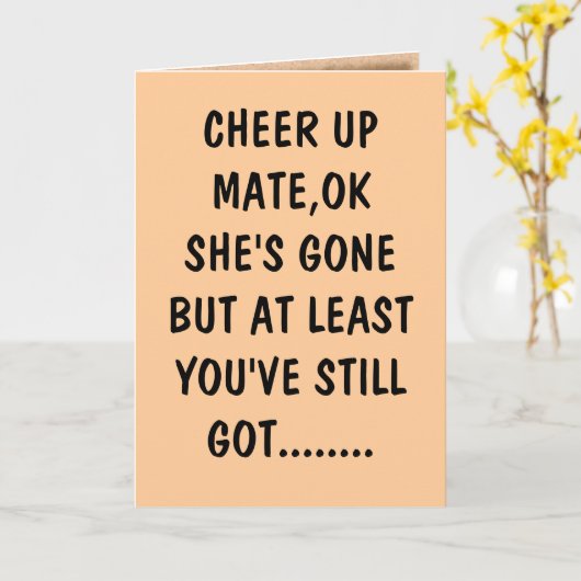 Schmutzfänger Karte (Gelbe Blume)