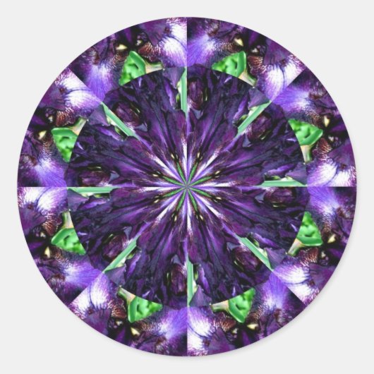 Schmutzgesicht k runder aufkleber (Vorderseite)