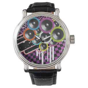 Schmutzhintergrund Armbanduhr