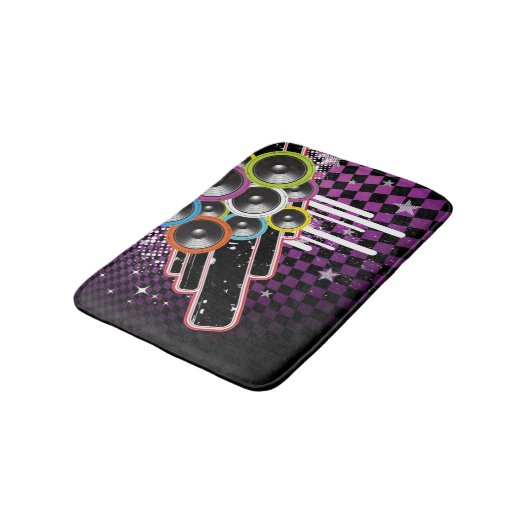 Schmutzhintergrund Badematte (Schrägansicht)