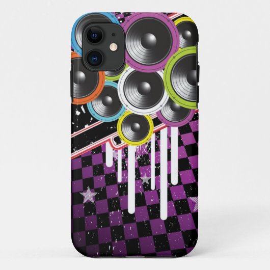 Schmutzhintergrund Case-Mate iPhone Hülle (Rückseite)