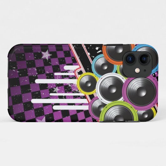 Schmutzhintergrund Case-Mate iPhone Hülle (Rückseite (Horizontal))