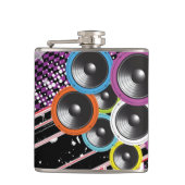 Schmutzhintergrund Flachmann (Vorderseite)